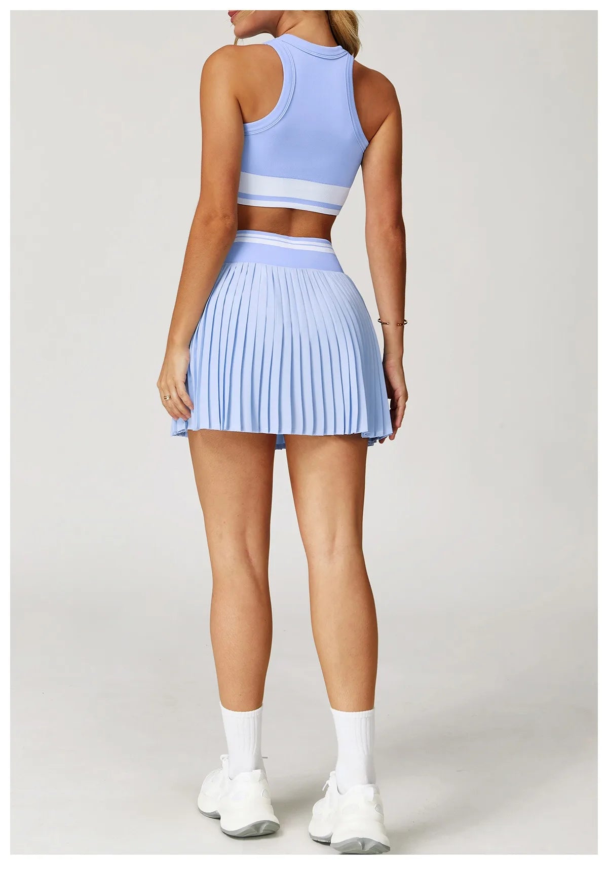 Tennis Dress Set - Quick-Drying Sportswear & Fitness Outfit