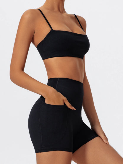 High Stretch Sports Bra - Breathable Yoga & Fitness Top