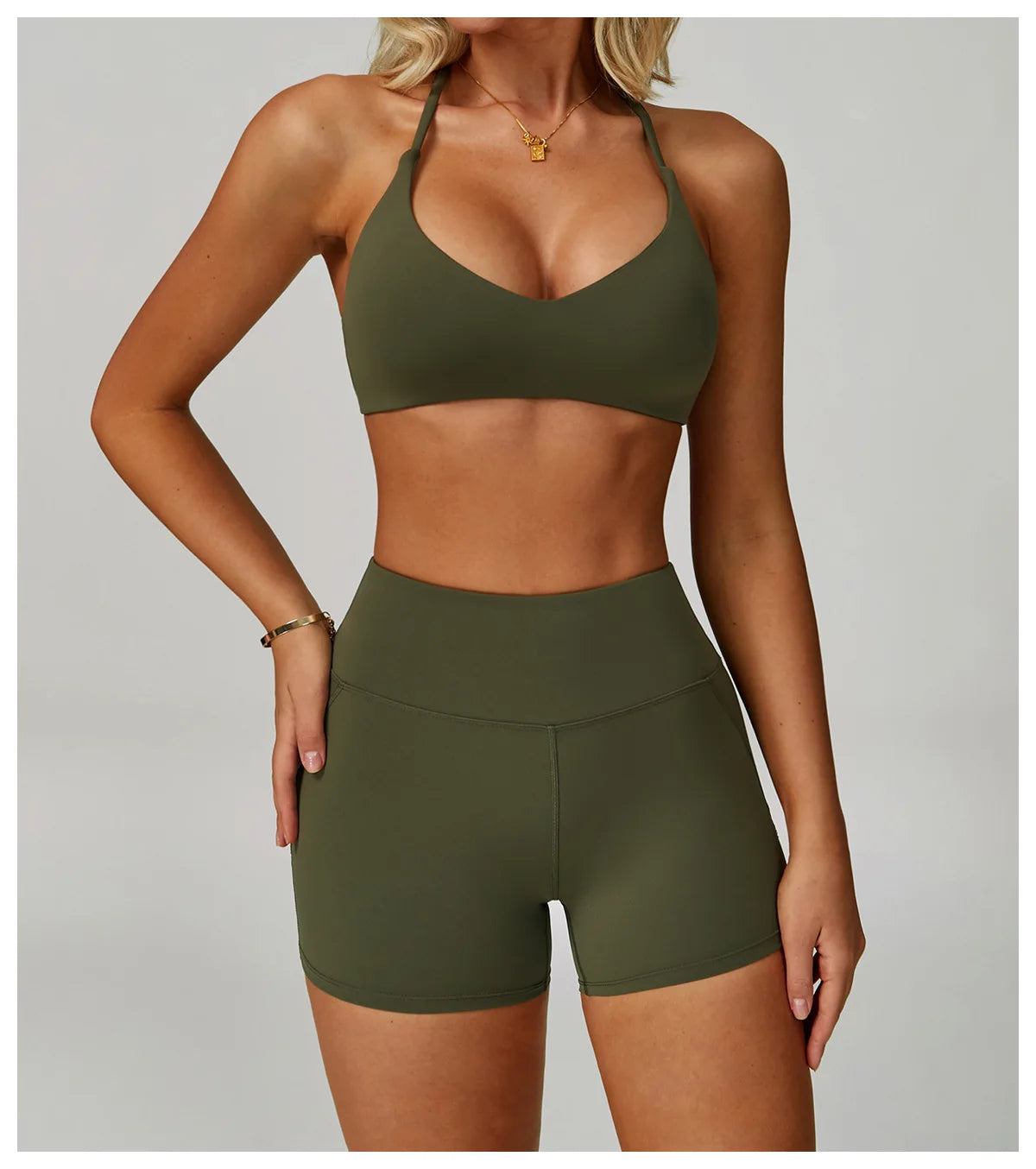 Breathable Sports Bra - Quick-Drying, Shockproof, Perfect for Fitness