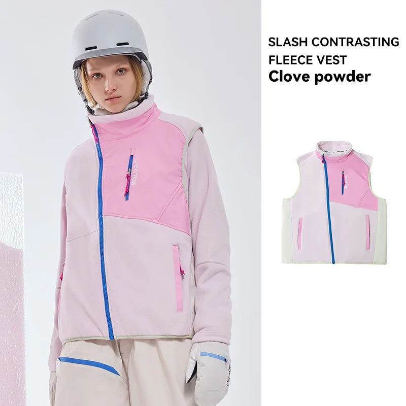 Fleece Vest - Versatile Outdoor & Hiking Mid Layer