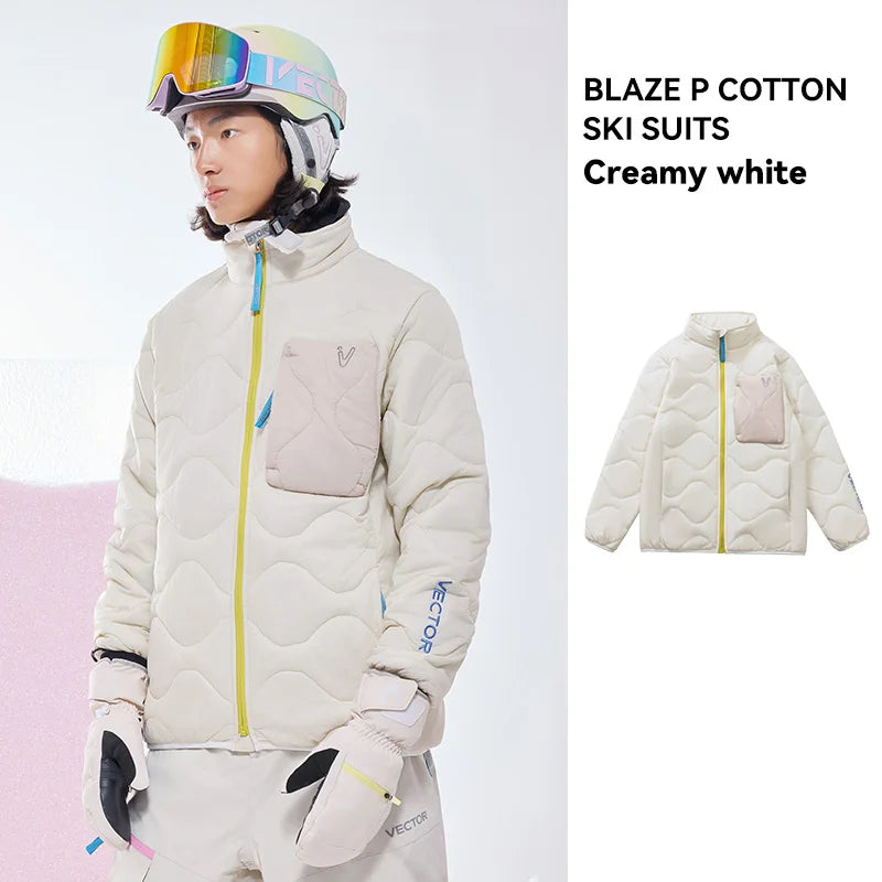 Skiing Jacket - Mid Layer & Windproof Quick Dry Design