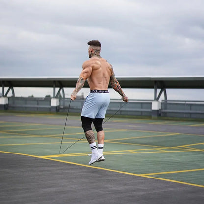 Sports Shorts - Quick Dry & Elastic Training Pants