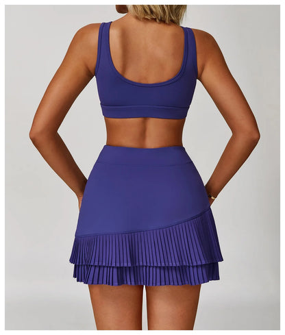 Workout Bra with Quick-Drying and High Impact Support