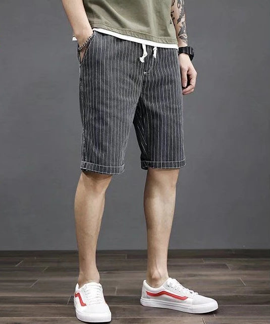 Men's Denim Shorts - Casual & Stretch Options Available