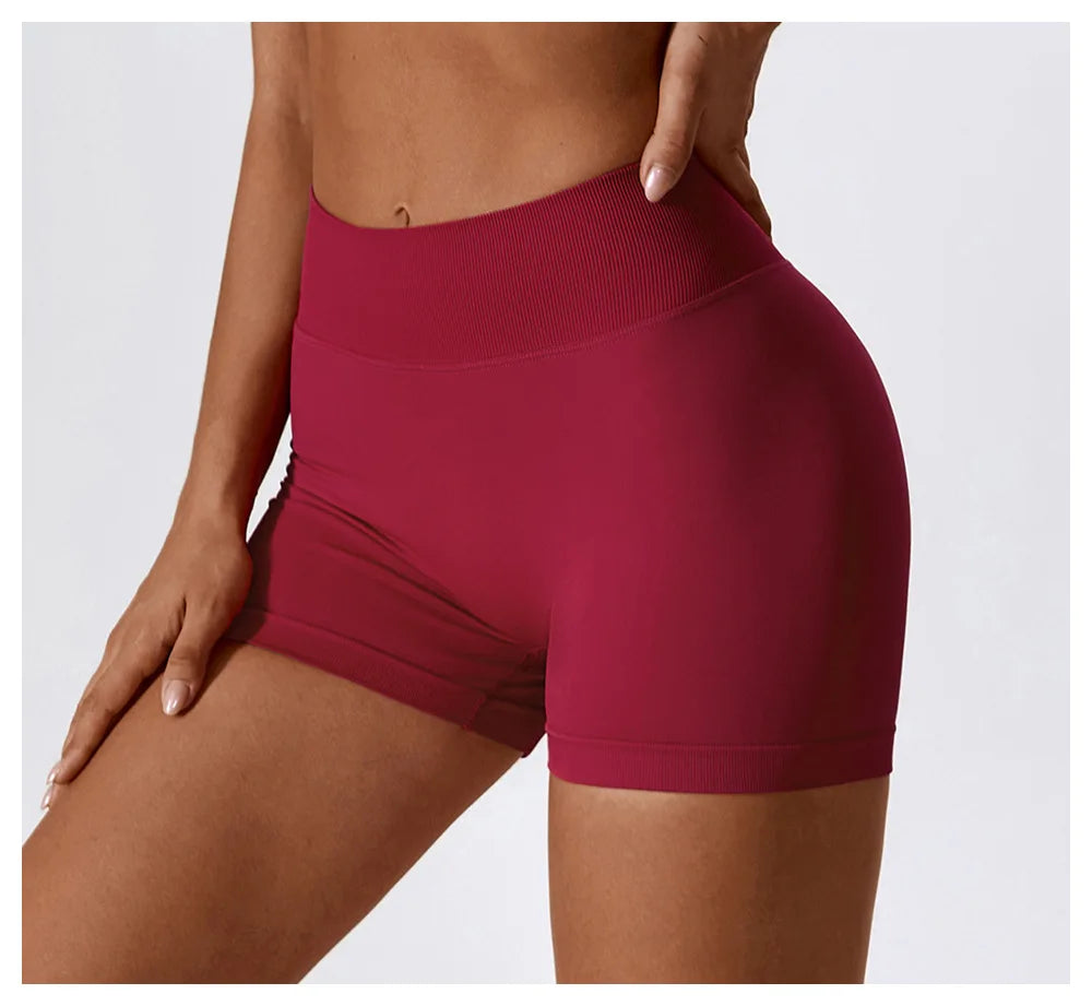 High Waist Yoga Shorts | Comfortable & Supportive Activewear