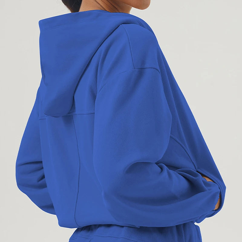 Workout Jacket - Breathable Running Jacket & Zipper Hoodie