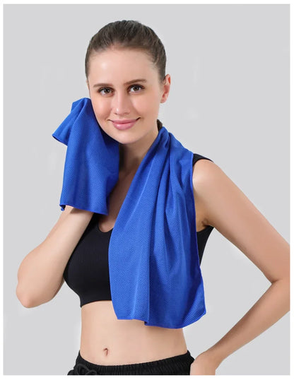 Instant Dry Sports Towel With Case
