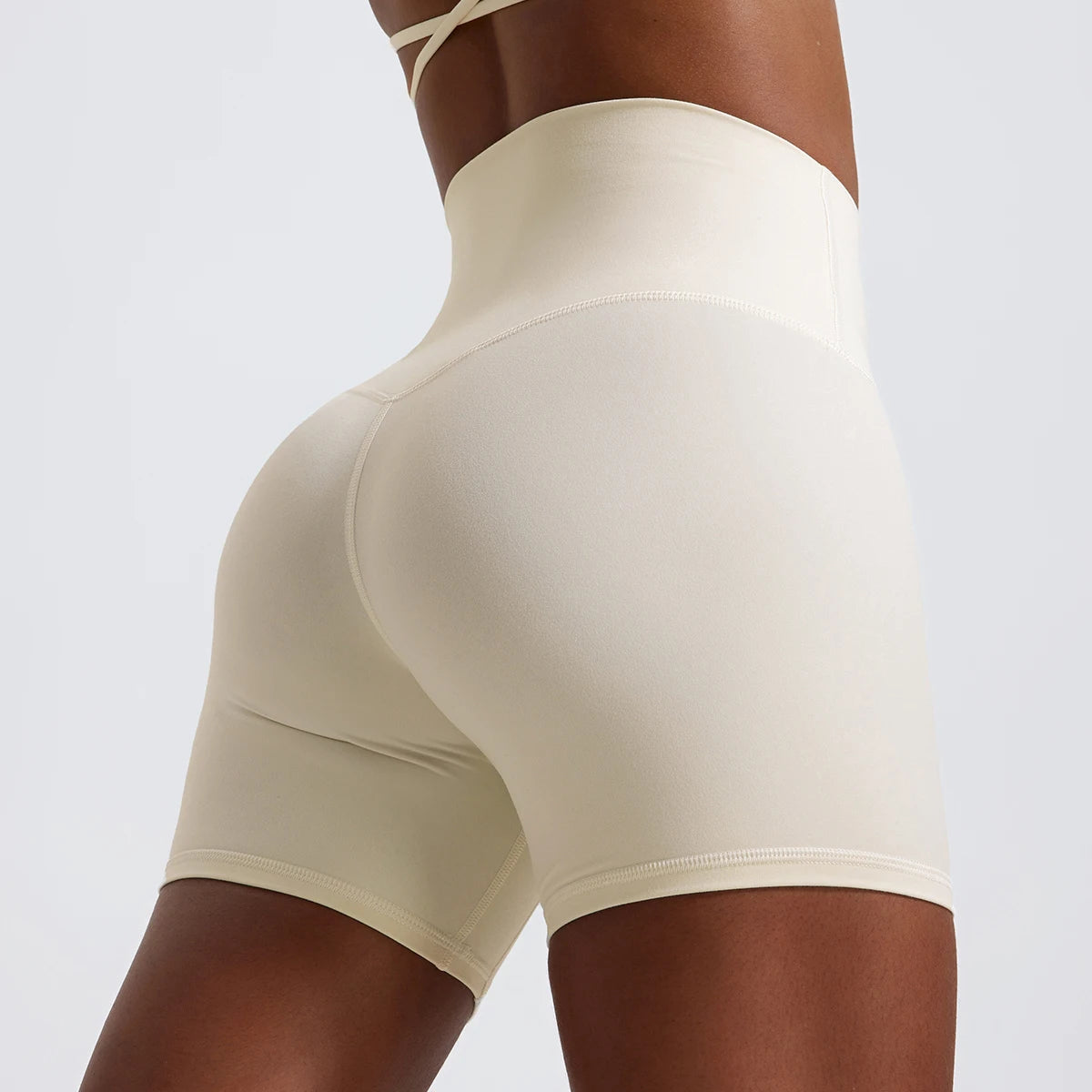 High Waist Yoga Shorts - Comfortable & Stylish Workout Gear