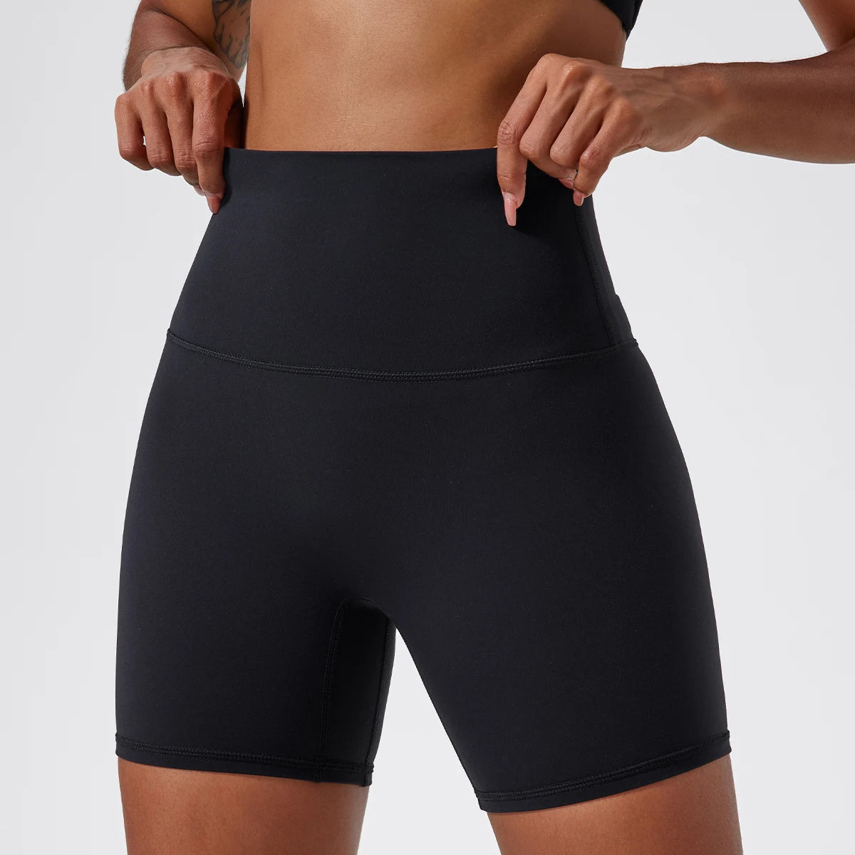 High Waist Yoga Shorts - Comfortable & Stylish Workout Gear