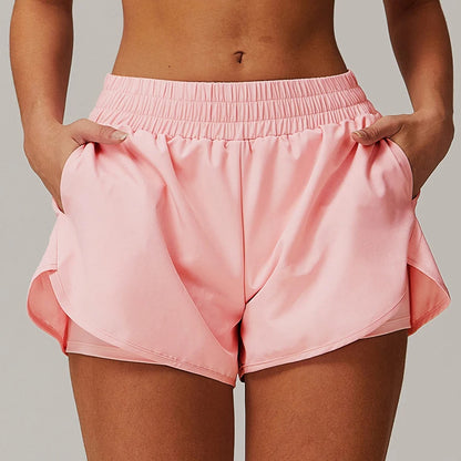 High Waist Sports Shorts - Comfort, Style, and Performance