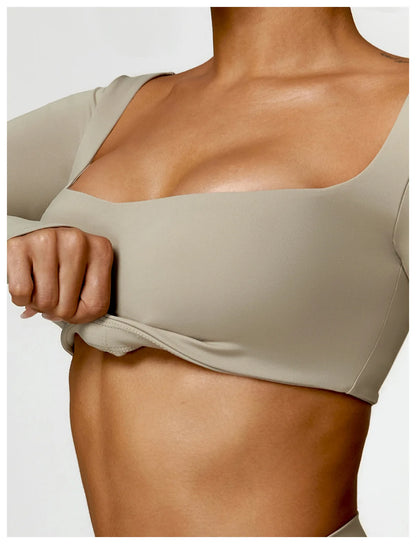 Gym Top - Quick Dry Sportswear & Fitness Crop Top