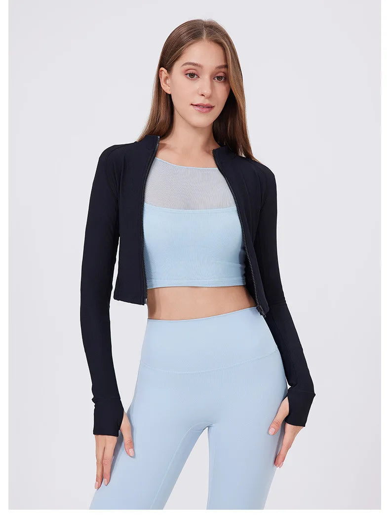 Workout Jacket - Quick-Dry & Breathable Performance Wear