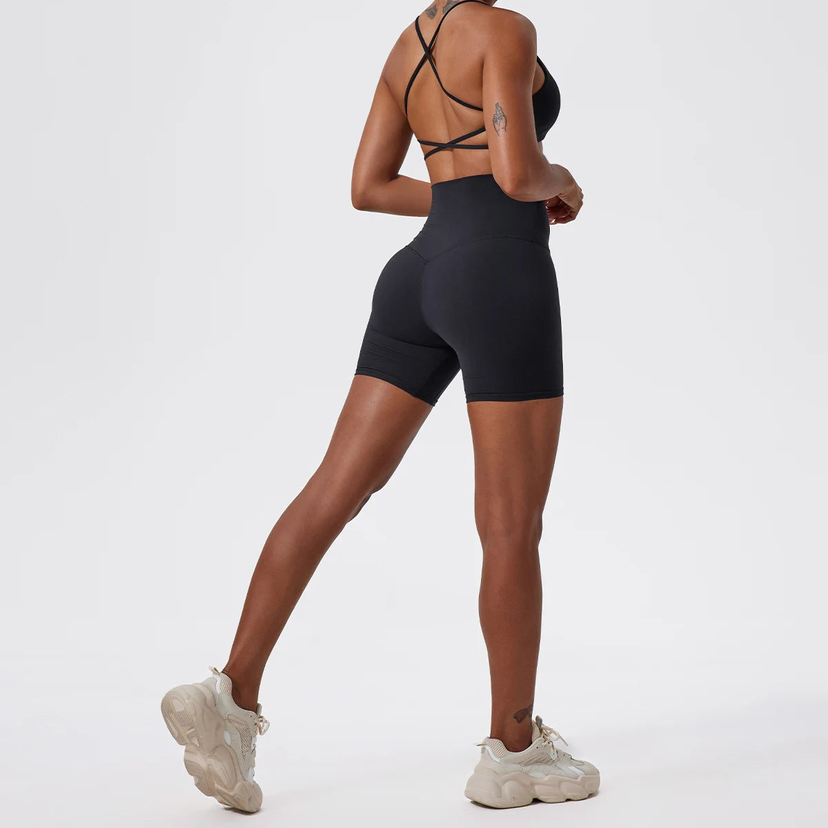 High Waist Yoga Shorts - Comfortable & Stylish Workout Gear