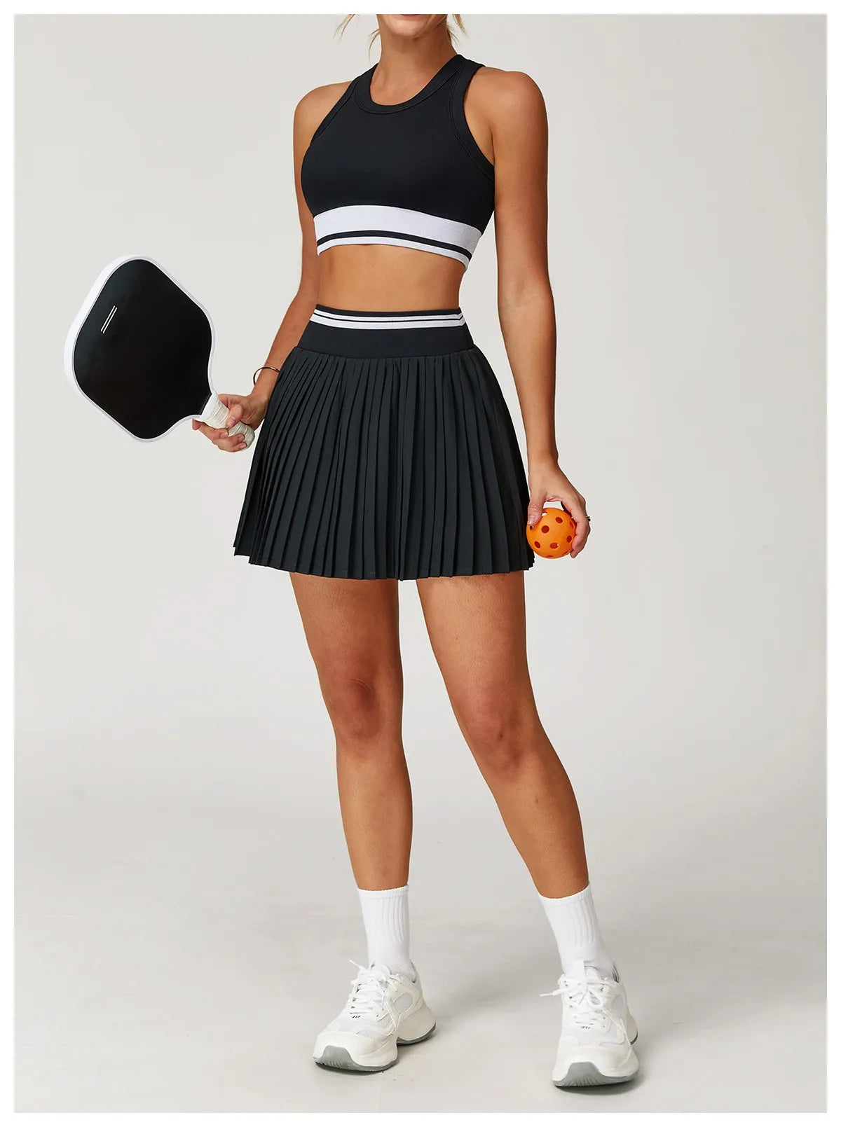 Tennis Dress Set - Quick-Drying Sportswear & Fitness Outfit