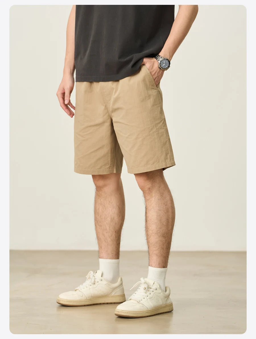 Breathable Drawstring Shorts - Lightweight & Casual Comfort