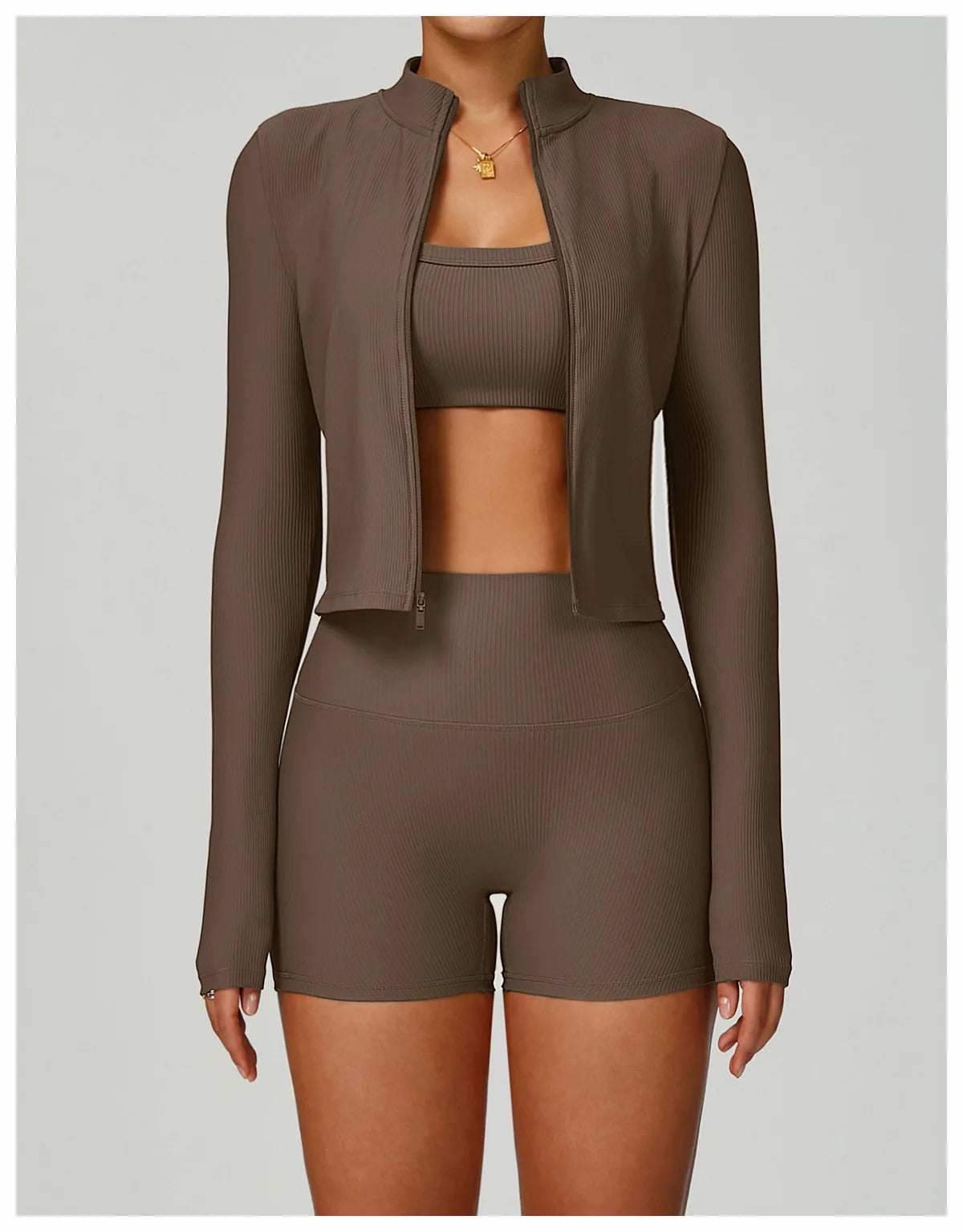 Yoga Jacket - Quick-Dry & Breathable Outdoor Workout Essential