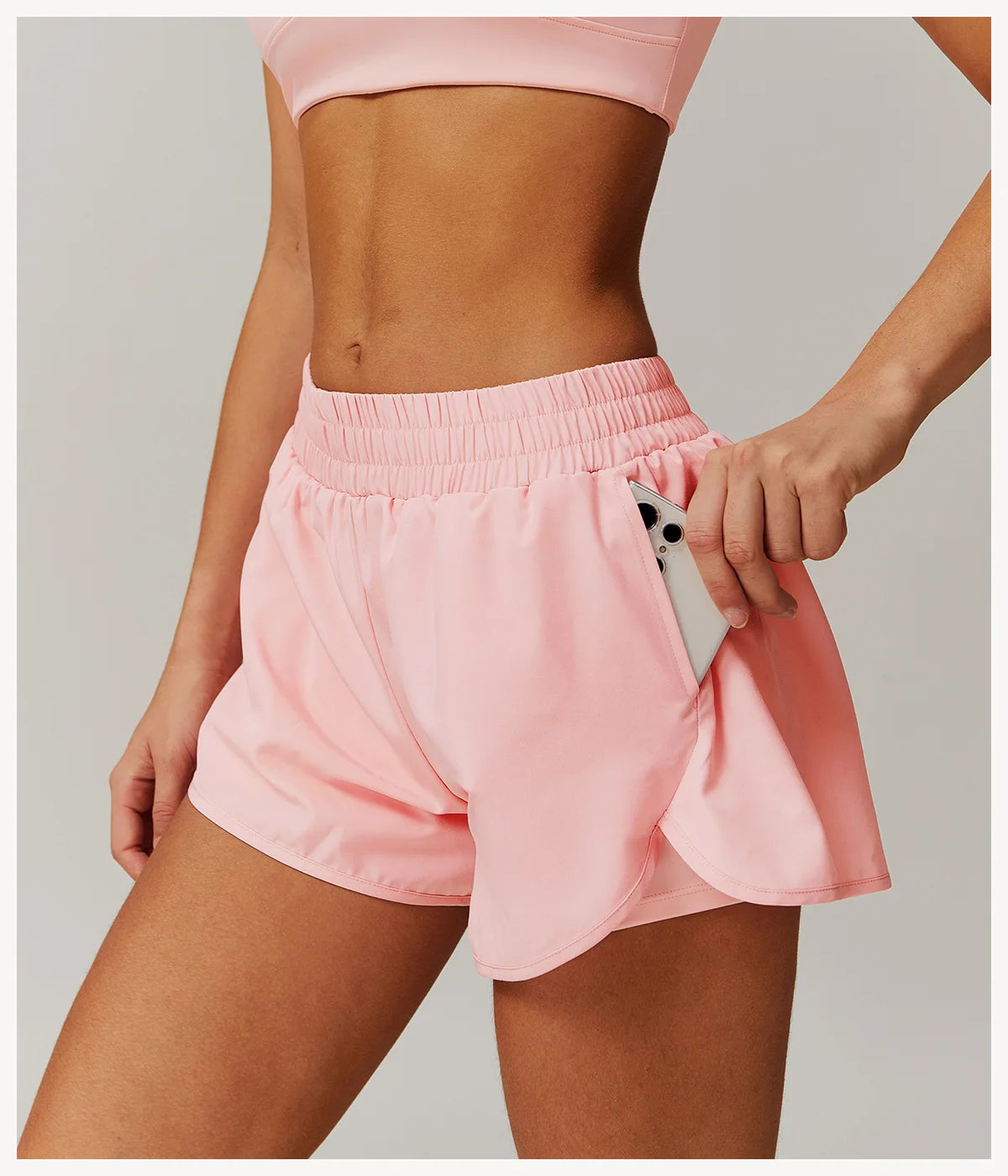 High Waist Sports Shorts - Comfort, Style, and Performance