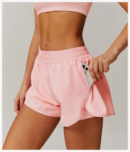 High Waist Sports Shorts - Comfort, Style, and Performance