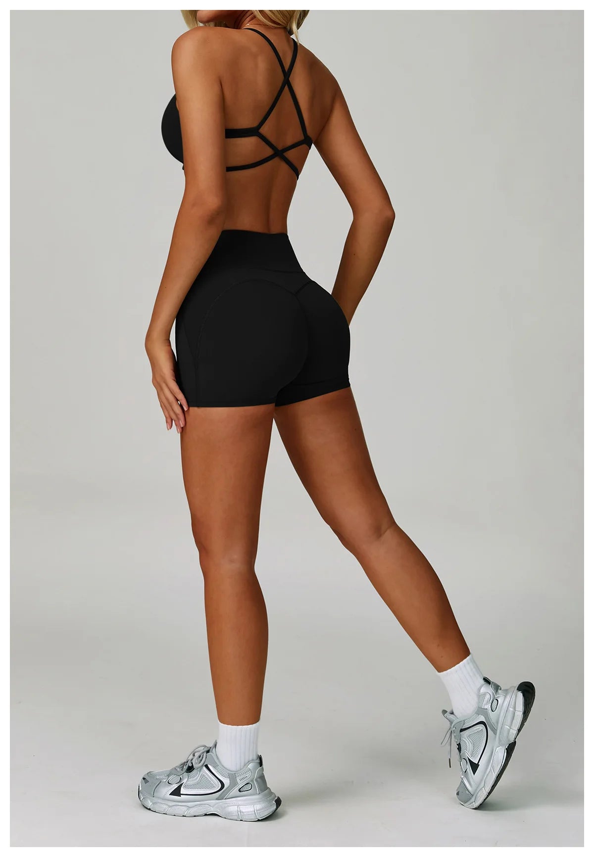 Breathable Sports Bra - Quick-Drying, Shockproof, Perfect for Fitness