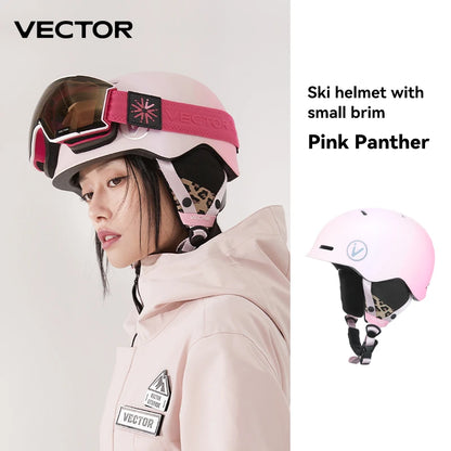 Ski Helmet with Removable Lining & CE Certified Safety