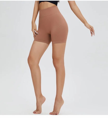 Seamless High Waist Sports Shorts - Elevate Your Workout