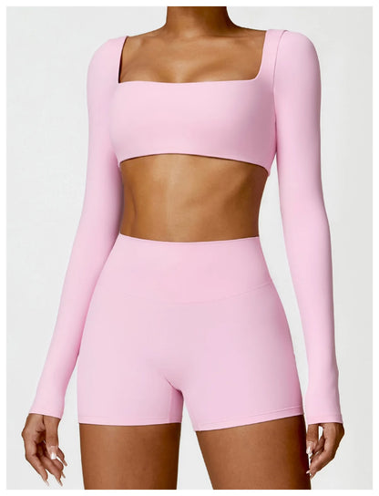 Gym Top - Quick Dry Sportswear & Fitness Crop Top