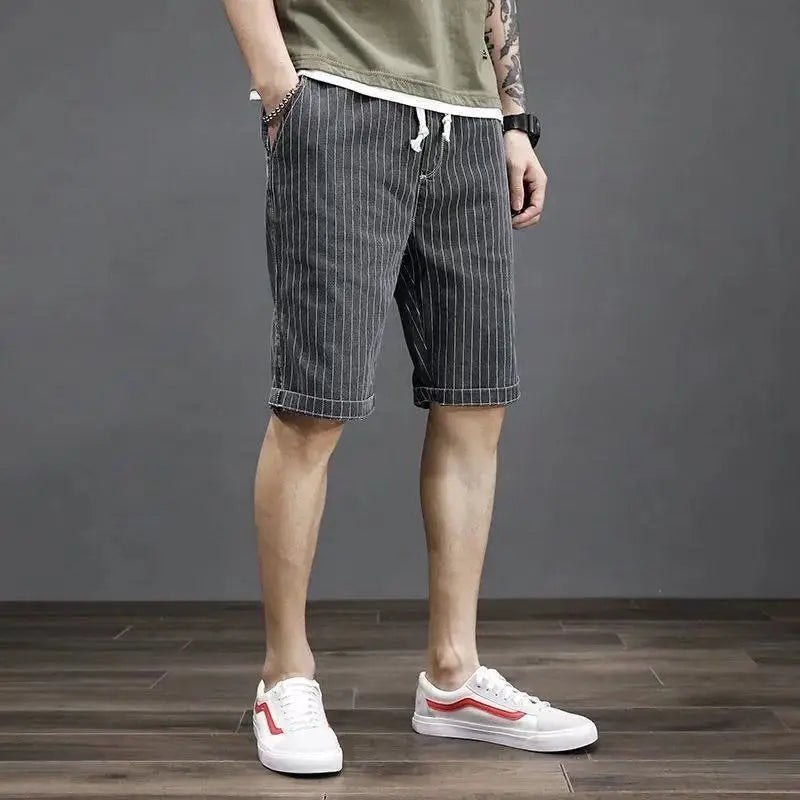 Men's Denim Shorts - Casual & Stretch Options Available