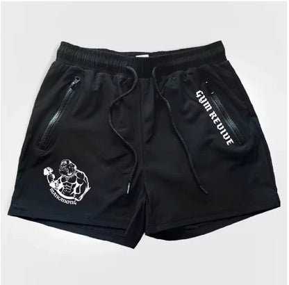 Men's Quick Dry Shorts - Versatile Running & Fitness Wear