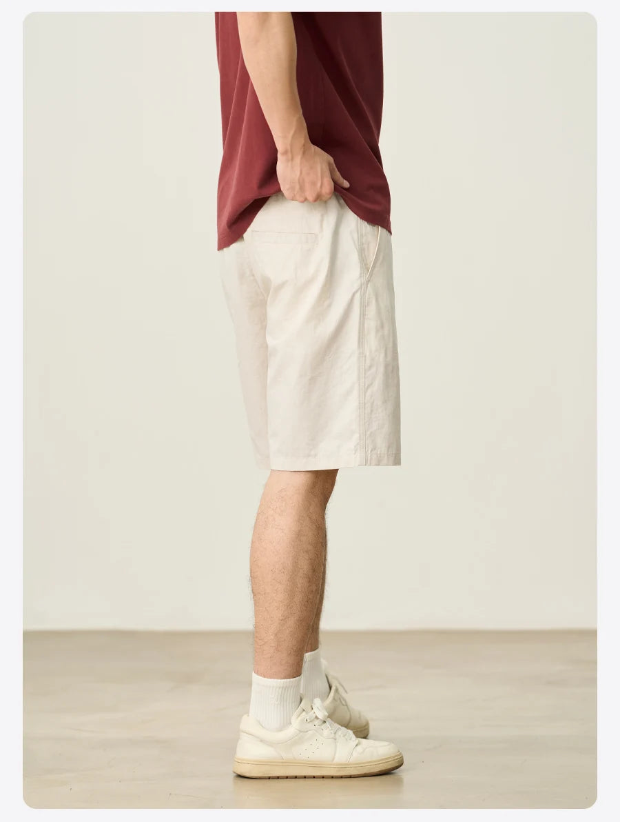 Breathable Drawstring Shorts - Lightweight & Casual Comfort