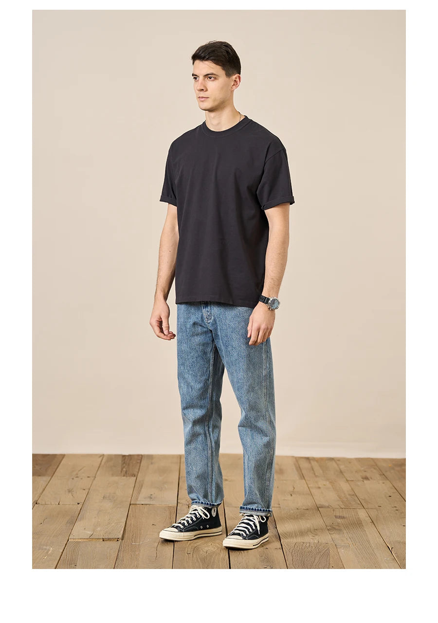 Cotton T-Shirt - Men's Casual & Oversized Tee