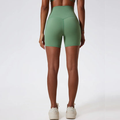 High Waist Yoga Shorts - Comfortable & Stylish Workout Gear
