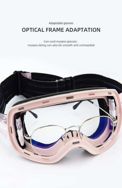 Ski Goggles - UV Protection & Interchangeable Lens Design