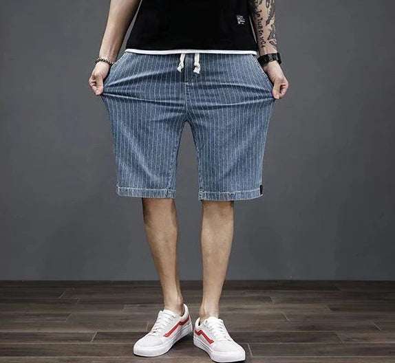 Men's Denim Shorts - Casual & Stretch Options Available
