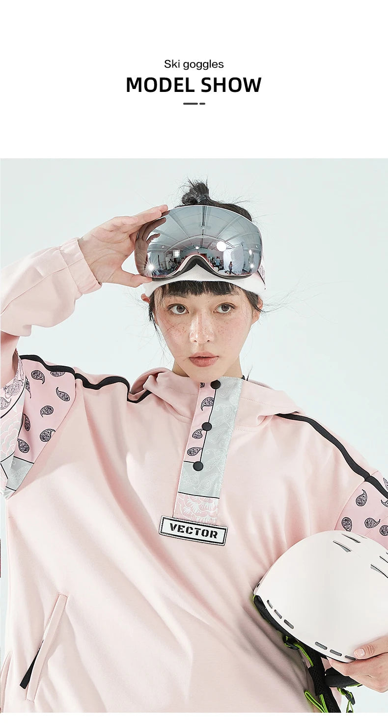 Ski Goggles - UV Protection & Interchangeable Lens Design