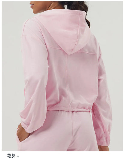 Workout Jacket - Breathable Running Jacket & Zipper Hoodie