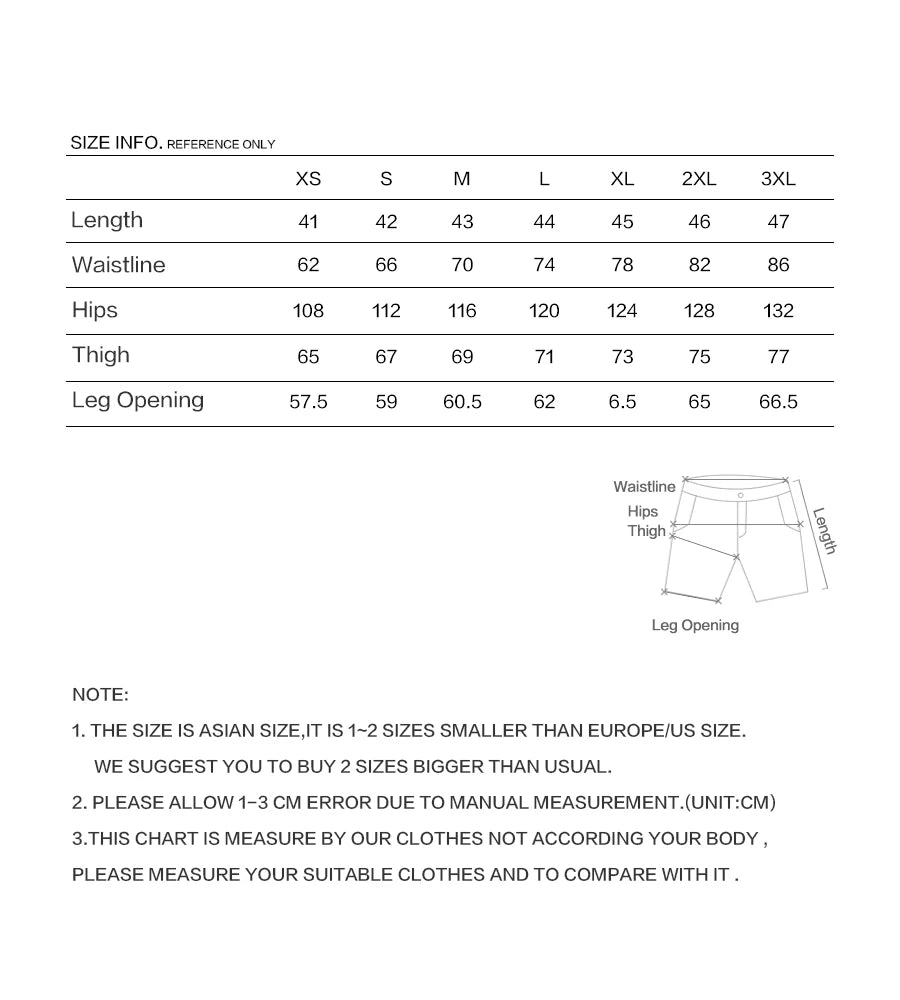 Outdoor Shorts - Perfect for Summer and Beach Activities