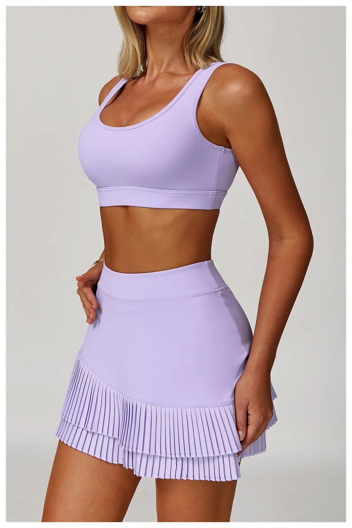 Workout Bra with Quick-Drying and High Impact Support