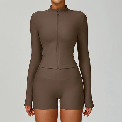 Yoga Jacket - Quick-Dry & Breathable Outdoor Workout Essential