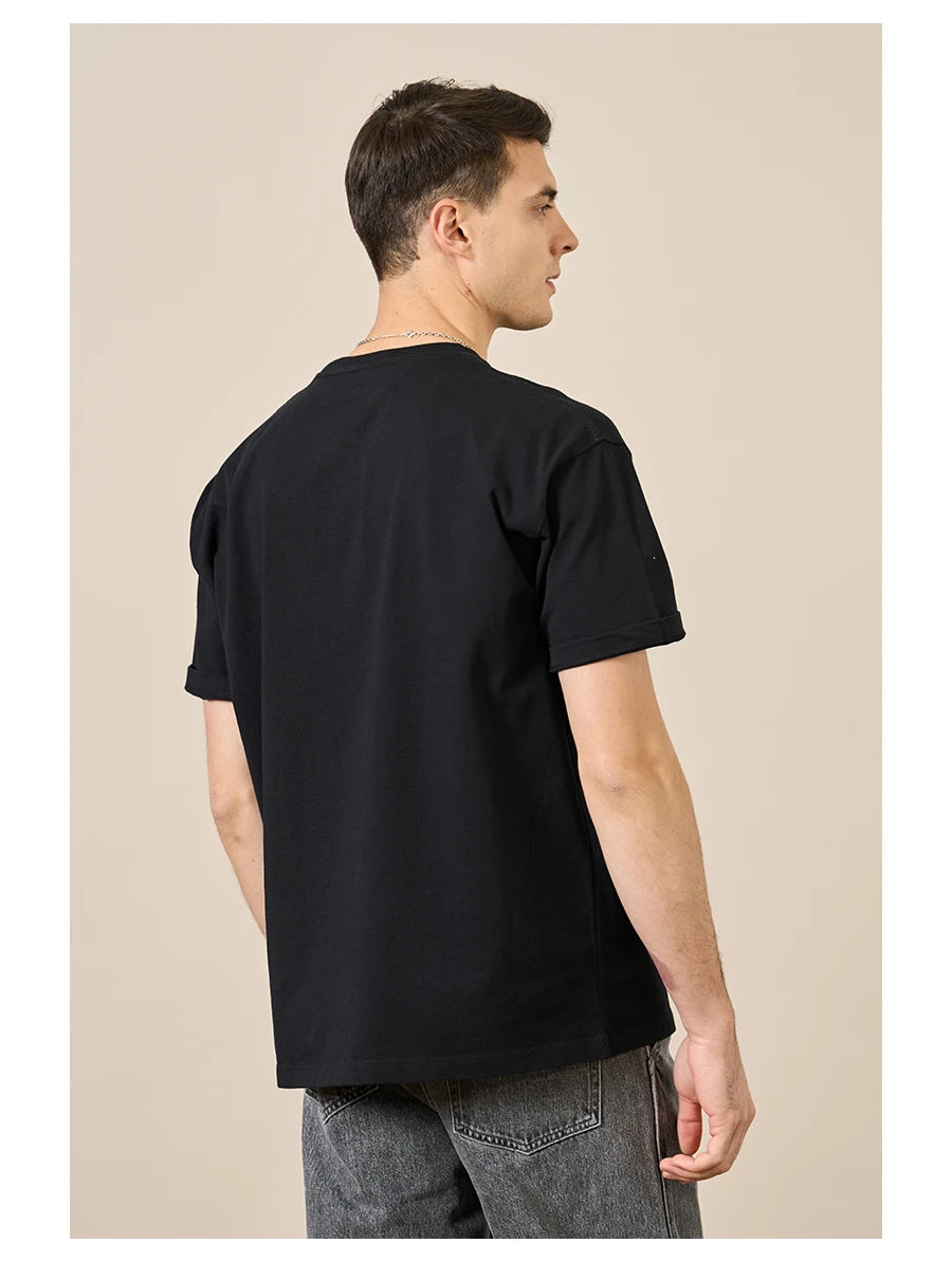 Cotton T-Shirt - Men's Casual & Oversized Tee