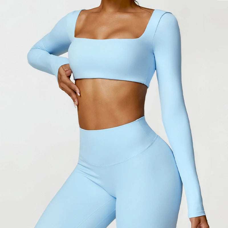 Gym Top - Quick Dry Sportswear & Fitness Crop Top