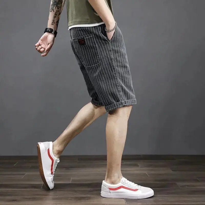 Men's Denim Shorts - Casual & Stretch Options Available