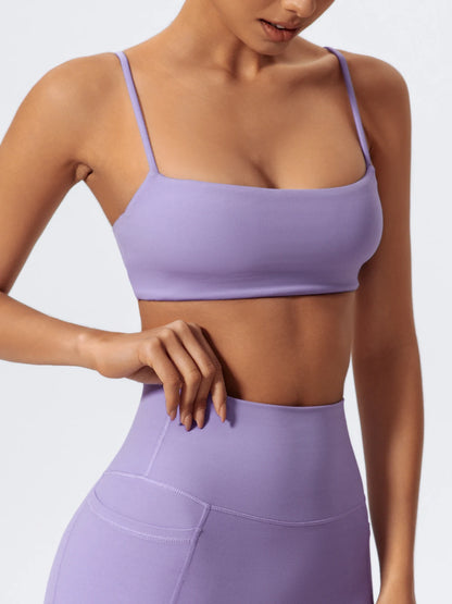 High Stretch Sports Bra - Breathable Yoga & Fitness Top