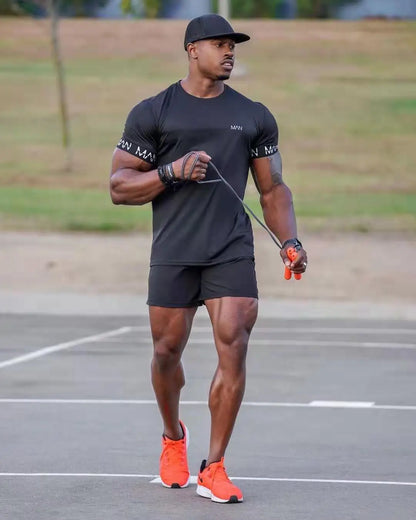 Sports Shorts - Quick Dry & Elastic Training Pants