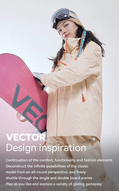 Skiing Jacket - Waterproof & Warm Outdoor Wear