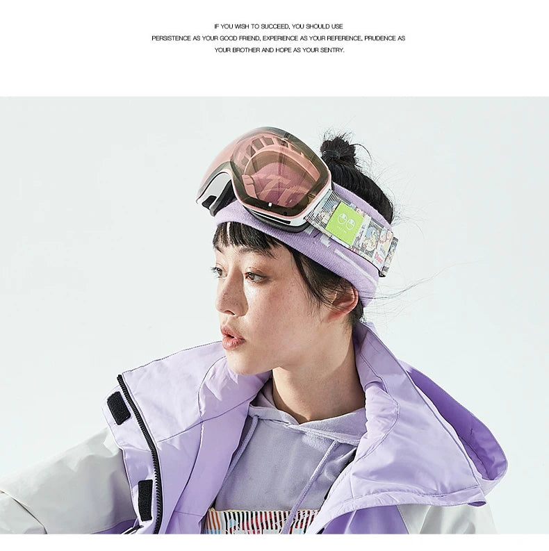 Ski Goggles - UV Protection & Interchangeable Lens Design