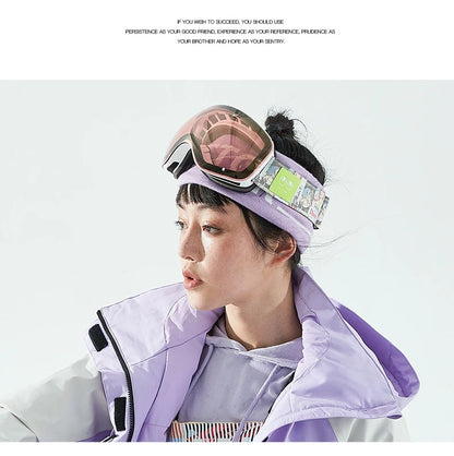 Ski Goggles - UV Protection & Interchangeable Lens Design
