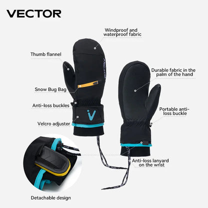 Protective Gloves - Windproof & Wear-Resistant Design