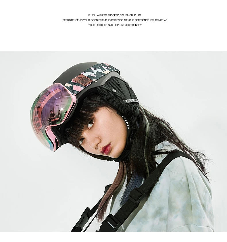 Ski Goggles - UV Protection & Interchangeable Lens Design