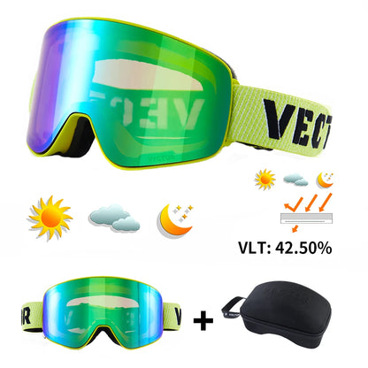 Ski Goggles - Anti-Fog UV400 Snowboard Eyewear