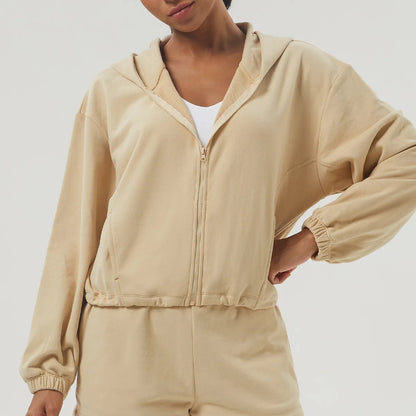 Workout Jacket - Breathable Running Jacket & Zipper Hoodie